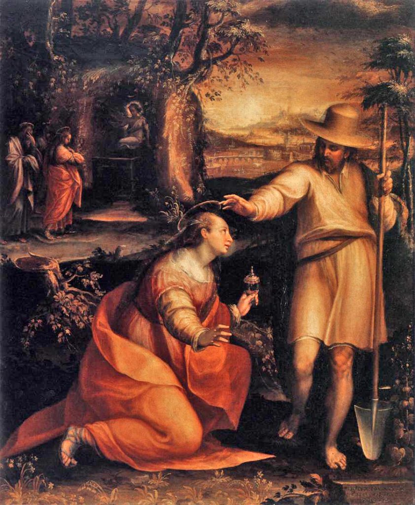 fontana lavinia noli me tangere